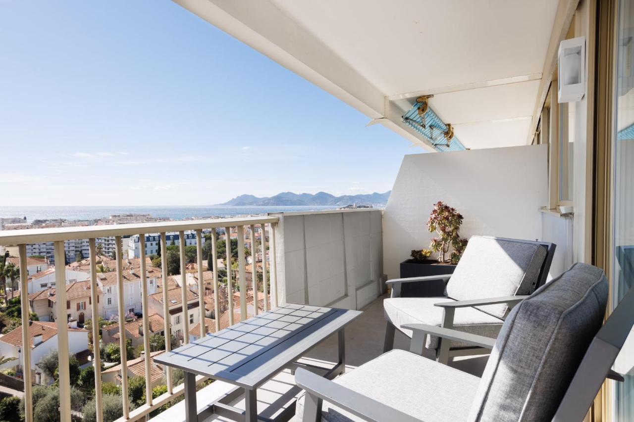 Cannes Panorama - Piscine, Vue Mer, Parking, Clim Dış mekan fotoğraf