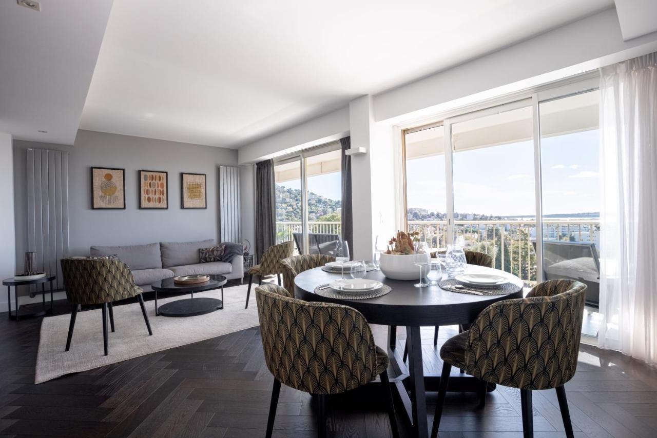 Cannes Panorama - Piscine, Vue Mer, Parking, Clim Dış mekan fotoğraf
