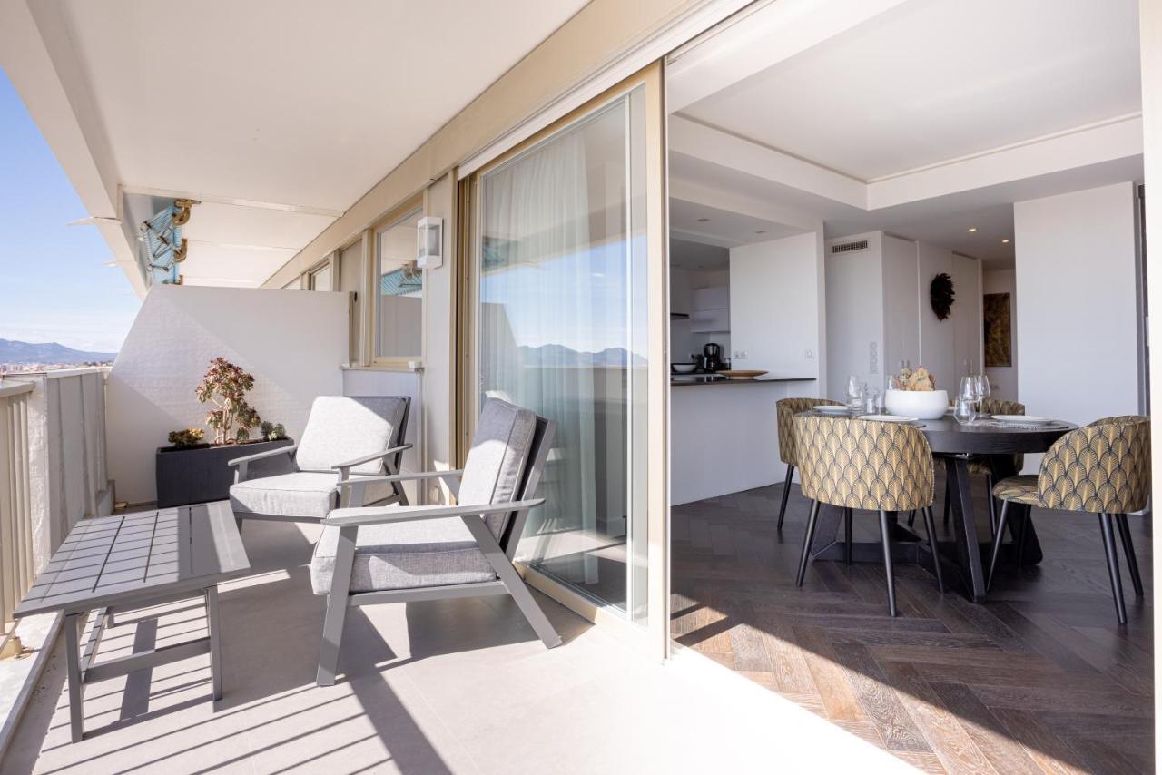 Cannes Panorama - Piscine, Vue Mer, Parking, Clim Dış mekan fotoğraf
