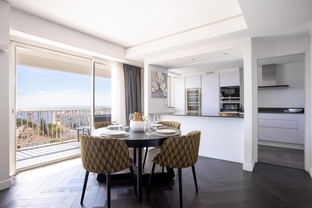 Cannes Panorama - Piscine, Vue Mer, Parking, Clim Dış mekan fotoğraf
