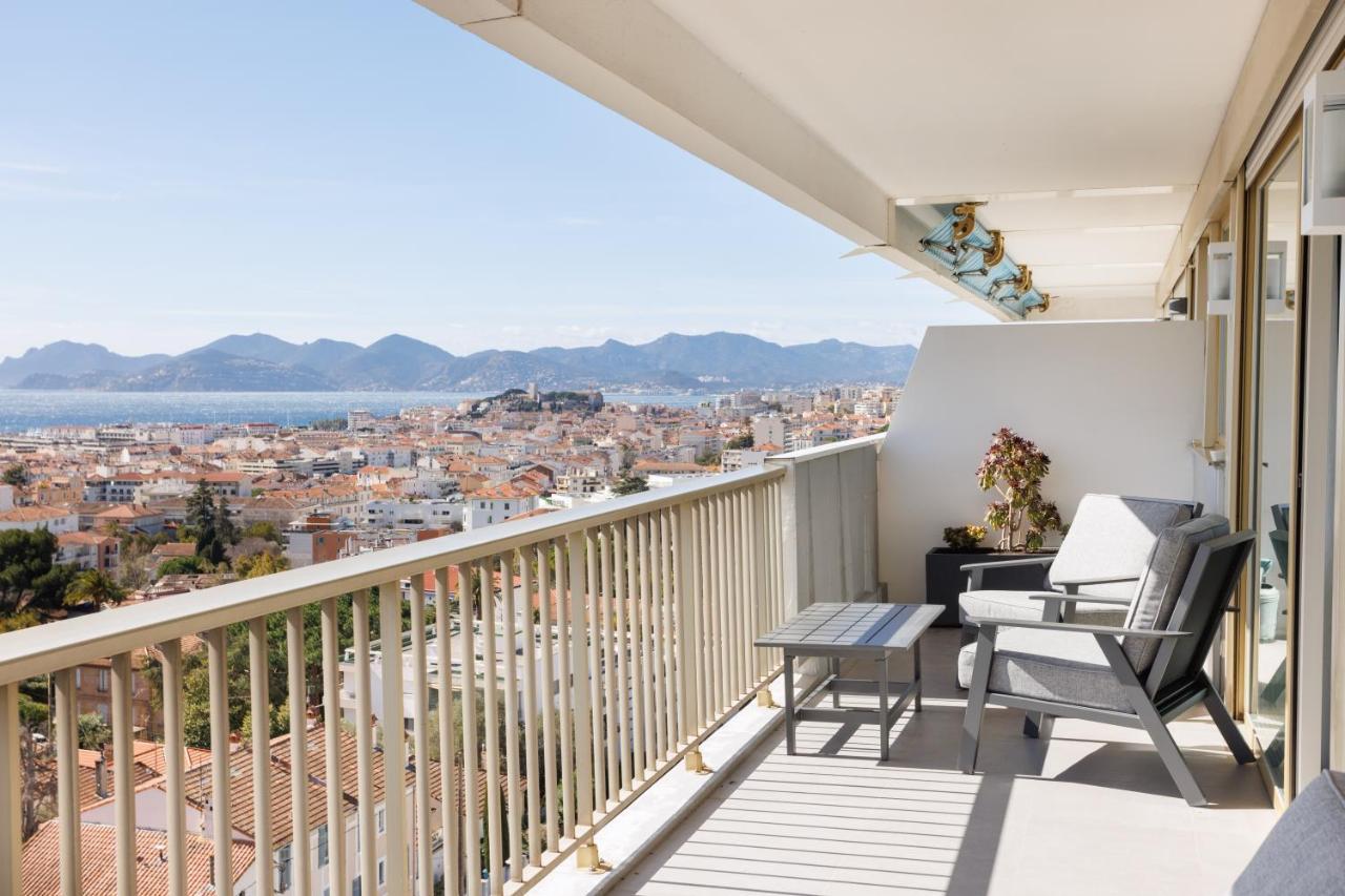 Cannes Panorama - Piscine, Vue Mer, Parking, Clim Dış mekan fotoğraf